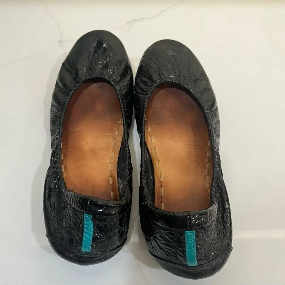 Tieks Obsidian Black Patent